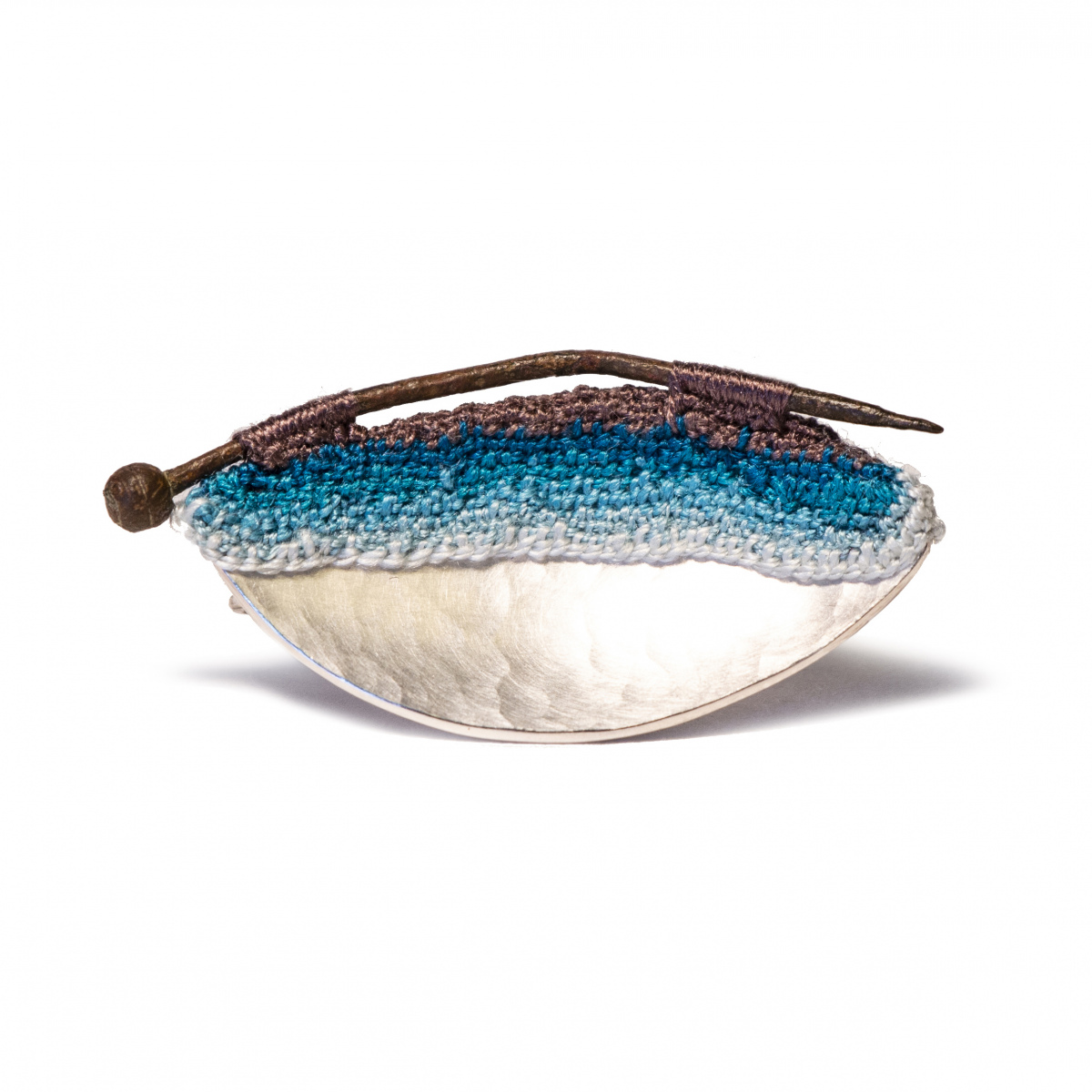 Mudlarked Pin Brooch