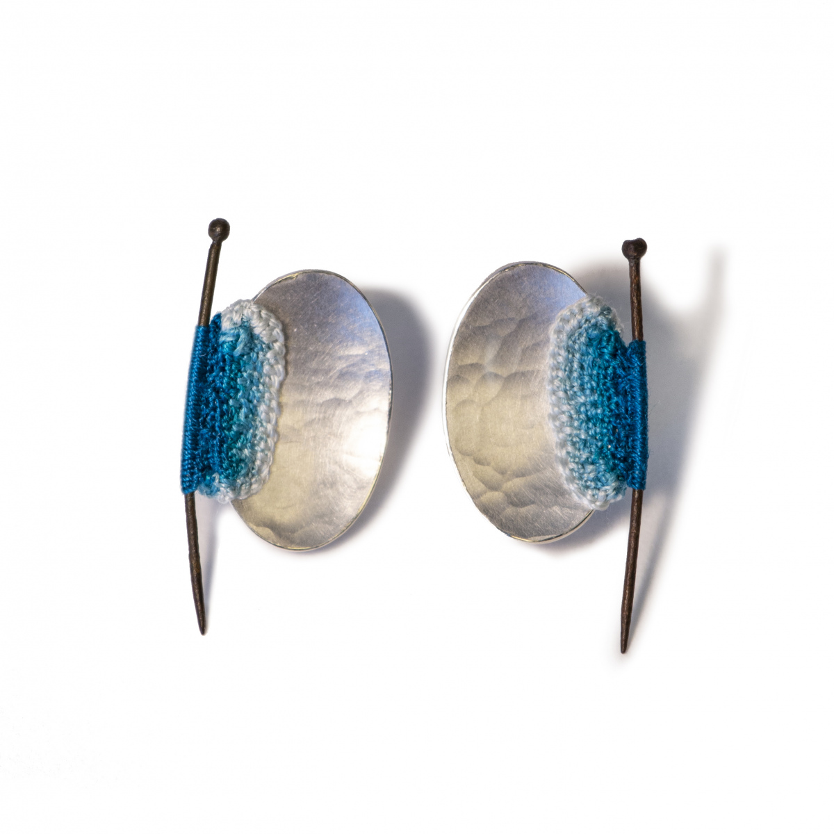 Mudlarked Pin stud earrings